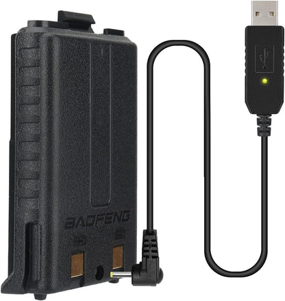 2 Handheld Radios & 2 direct USB charge batteries
